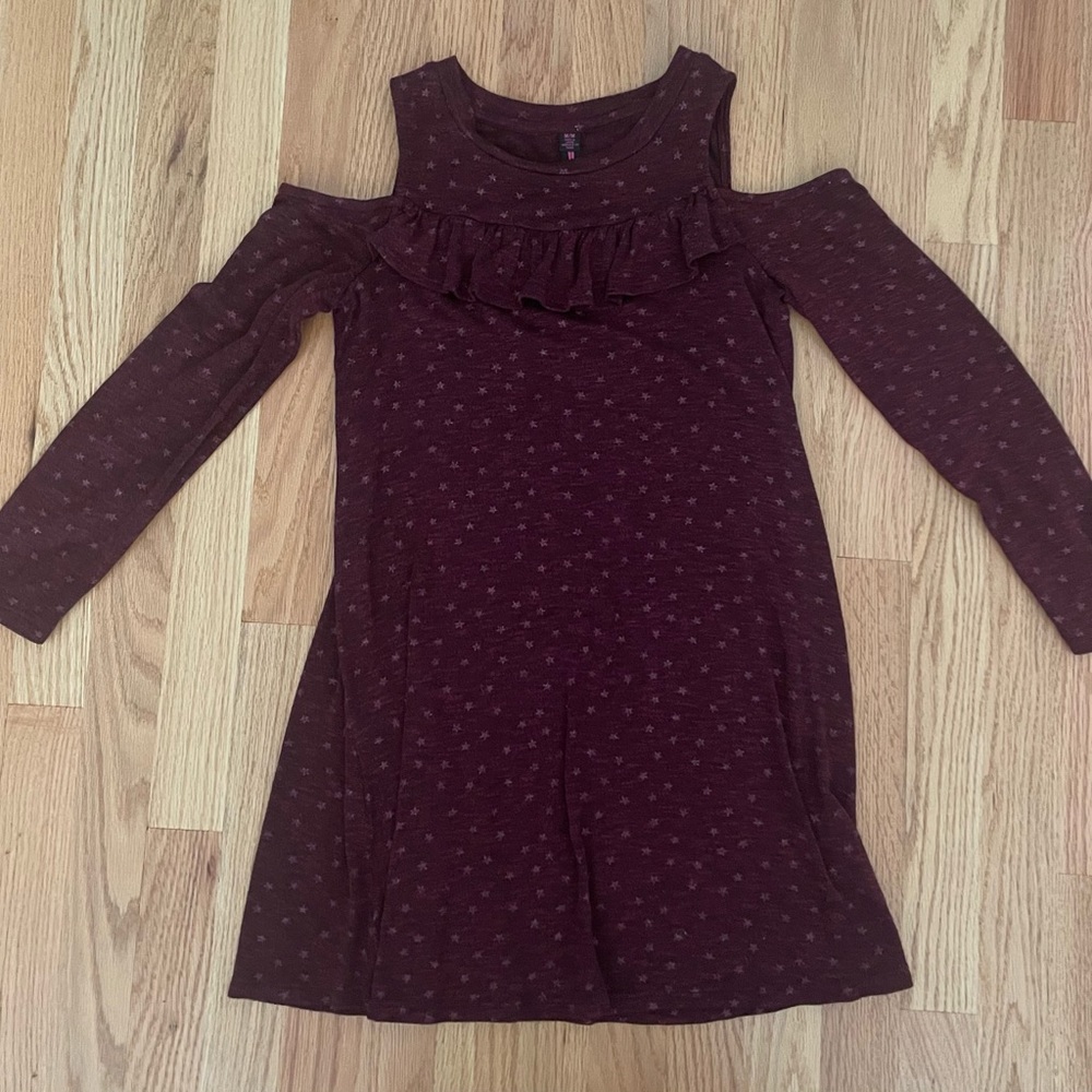 Holiday dress - maroon - great condition